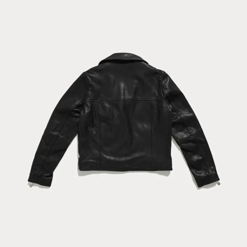 Superior Textured Leather Jacket