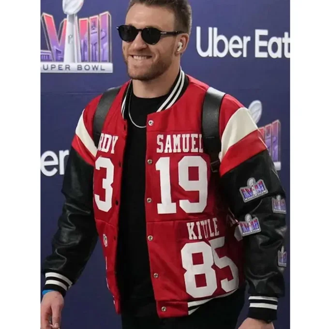 Super Bowl 2024 49ers Kyle Juszczyk Jacket