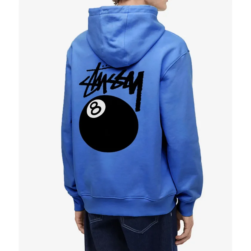 8 Ball Stussy Hoodie - Image 3