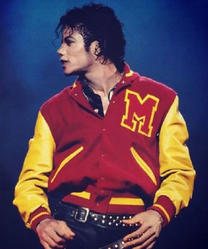 Thriller Michael Jackson M Letterman Jacket - Image 5